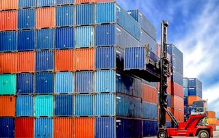 Where to store a shipping container